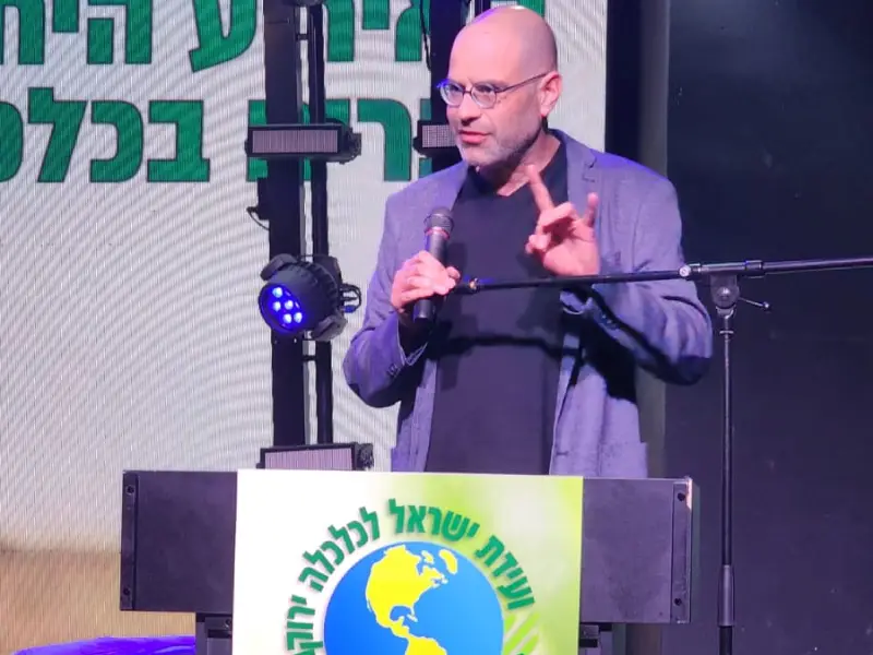 חגי רזניק, ראש מכון ריפמן לפיתוח הנגב בועידת ישראל לכלכלה ירוקה